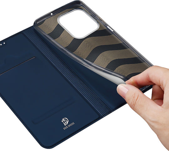 Dux Ducis Skin Pro Book Σιλικόνης / Δερματίνης Μαύρο (Honor X6a - Dux Ducis)