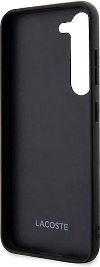 Lacoste Iconic Petit Pique Back Cover Plastic Black (Galaxy S23)