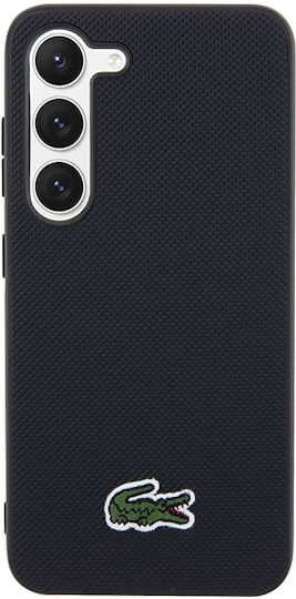 Lacoste Iconic Petit Pique Back Cover Plastic Black (Galaxy S23)