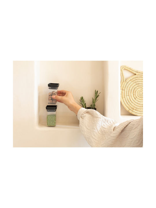 Brabantia Vase General Use with Lid Plastic Gray 150ml