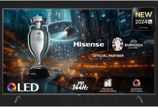 Hisense Smart Τηλεόραση 75" 4K UHD QLED E7N HDR (2024) 75E7NQ