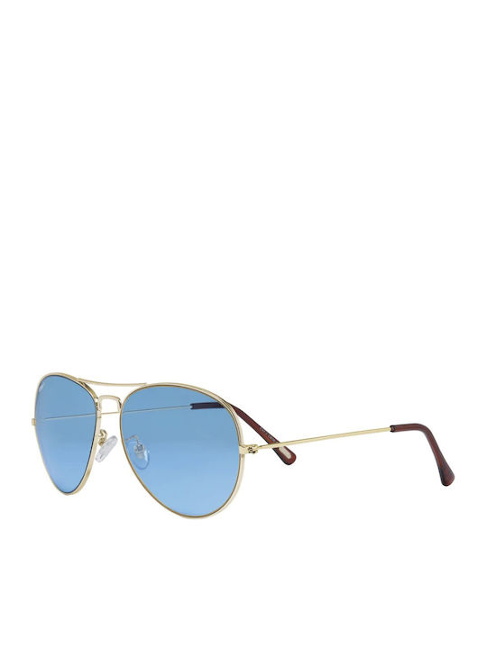 Zippo Sunglasses Silver with Metal Frame & Light Blue Lens Zippo Sunglasses Silver with Metal Frame & Light Blue Lens