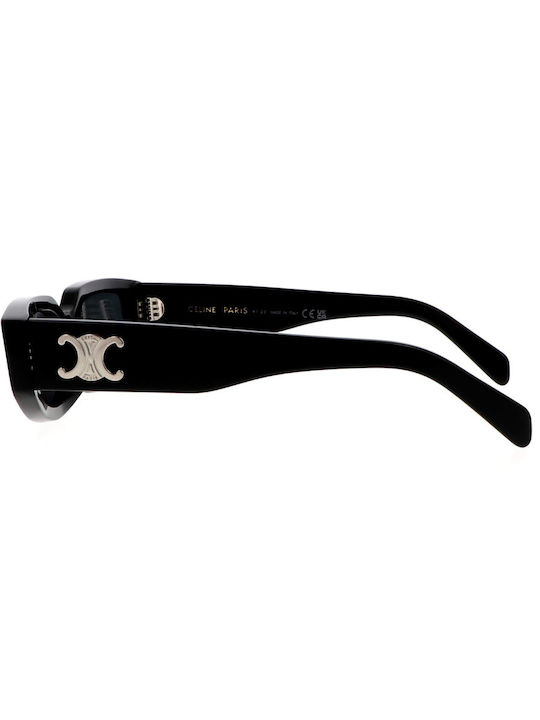 Celine Women's Sunglasses with Black Plastic Frame and Black Lens CL40269U-01A