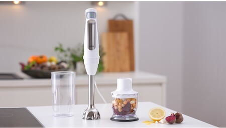 Braun MultiQuick 7 Ръчен Блендер с Аноскидова Пръчка 1000W Бял
