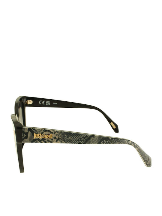 Just Cavalli Women's Sunglasses with Gray Plastic Frame and Black Gradient Lens SJC044 700Υ