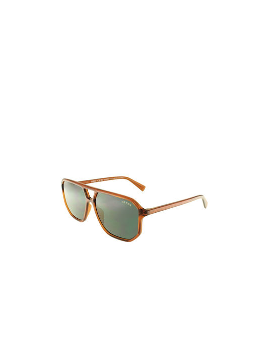 Guess Sunglasses with Brown Plastic Frame GU8276 44V