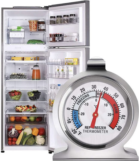Analoges Lebensmittelthermometer Kühlschrank -20°C / +80°C