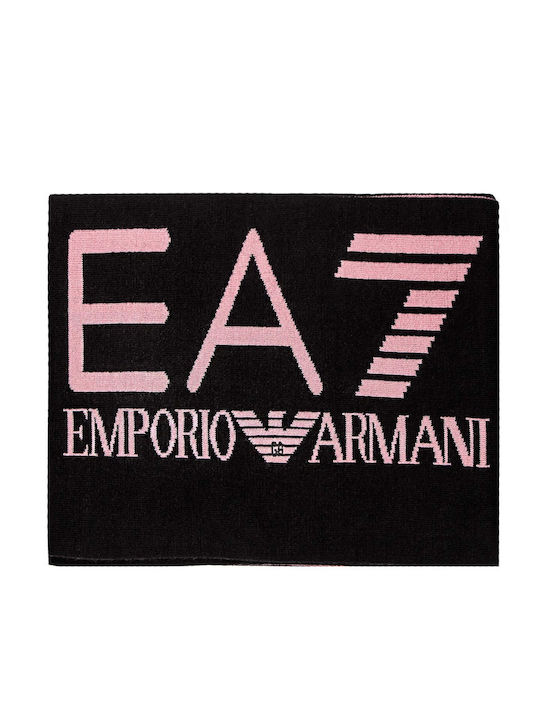 Emporio Armani Women's Wool Scarf Black