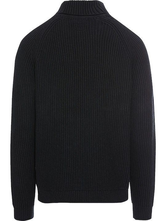 Langarm-Pullover Marineblau