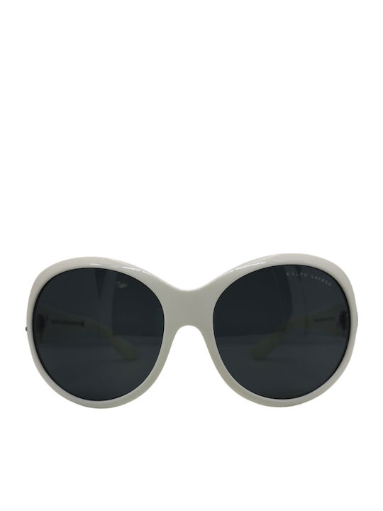 Ralph Lauren Damen Sonnenbrille mit Weiß Kunststoff Gestell PH8031 510187