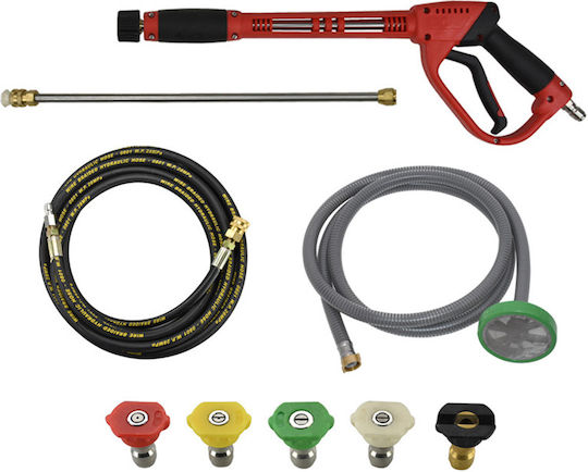 Bulle Hochdruckreiniger Benzin 420cc mit Druck 250bar und Metallpumpe