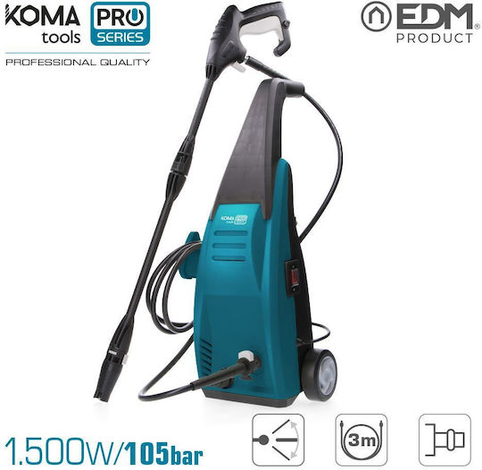 EDM Grupo Πλυστικό Ρεύματος 1500W με Πίεση 105bar