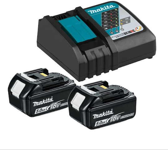 Makita Πλυστικό Μπαταρίας 18V 2x5Ah με Πίεση 80bar