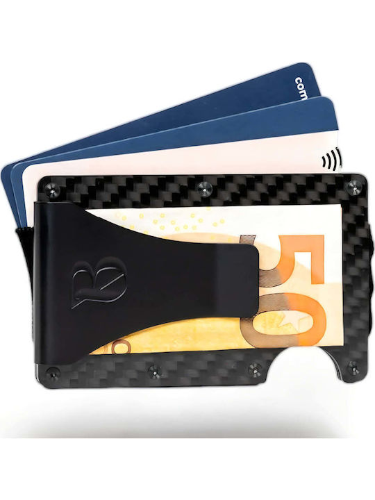 Money Clip με RFID Μαύρο