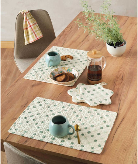 Kentia Fusion Pot Holder Fabric Green 2pcs