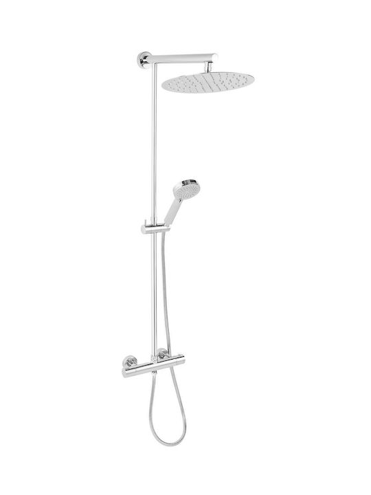 Ferro 2 In 1 Shower Set Trevi Thermostatic Shower Bbc2 Sink Mixer Fully Chromed Ferro 2 In 1 Shower Set Trevi Thermostatic Shower Bbc2 Sink Mixer Fully Chromed
