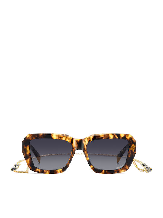 Missoni Women's Sunglasses with Brown Tartaruga Plastic Frame and Gray Gradient Lens MIS 0193/G/S 06J/9O