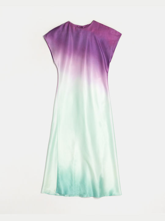 Maxi Tie Dye Multicolor Dress