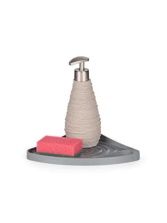 Rosmarino Gray Kitchen Sink Organizer Base 24.5x18x4.5cm