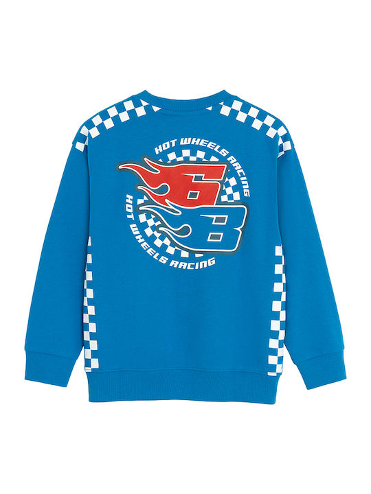 Детски Суичър Blue Hot Wheels