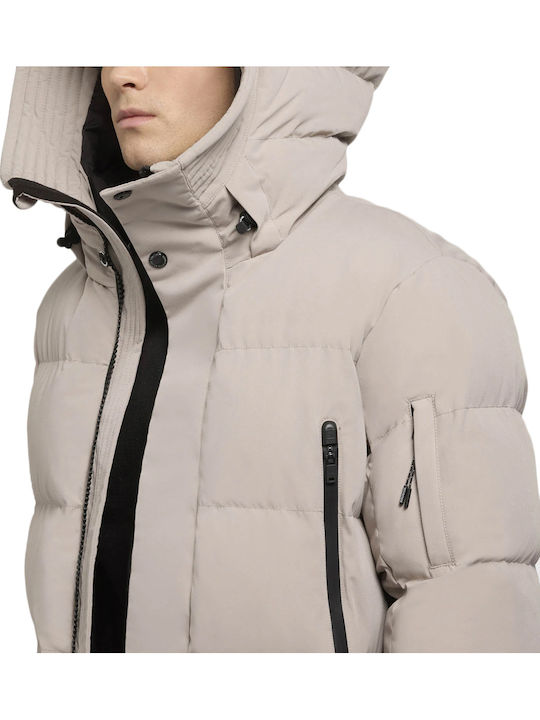 Geci barbati Puffer Gri