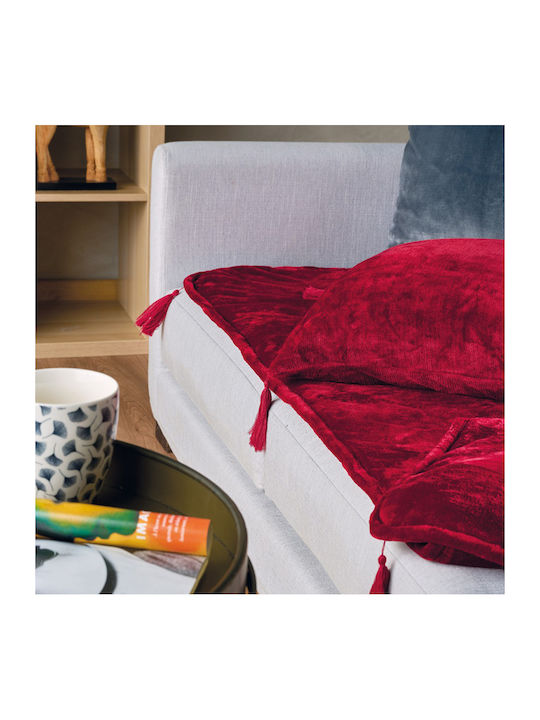 Kentia Ivanna Ριχτάρι Πολυθρόνας Δύο 'Οψεων Fleece 75x160εκ. 05
