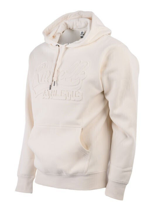 Pull Over Hoody Sweatshirt für Herren Weiß Sand