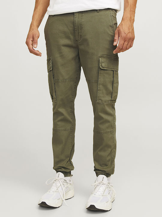 Jack & Jones JREBMICHAEL Trousers Cargo Olive Night