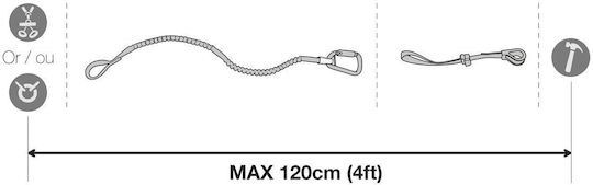 Petzl Tooleash Tooleash Tool Holder Up To 5 Kg Black