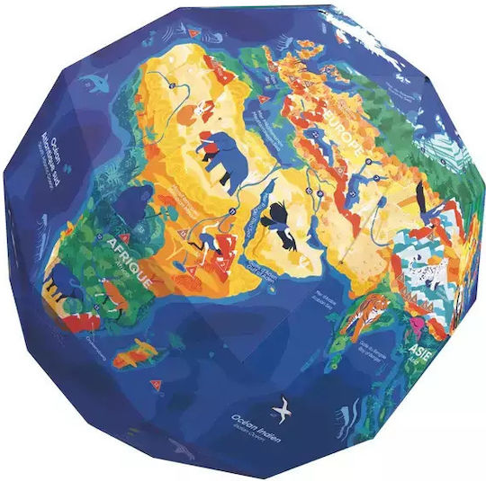 3D Sphere Stickers Our Planet