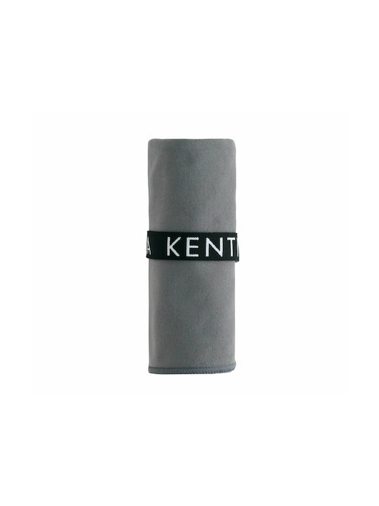 Kentia Microfiber Gray Gym Towel 50x90cm