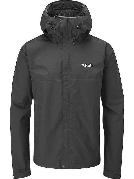 Downpour Winter Jacket Waterproof Black