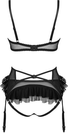Beauty Night Rafaella Sexy Dessous-Set Schwarz / Schwarz BN10635