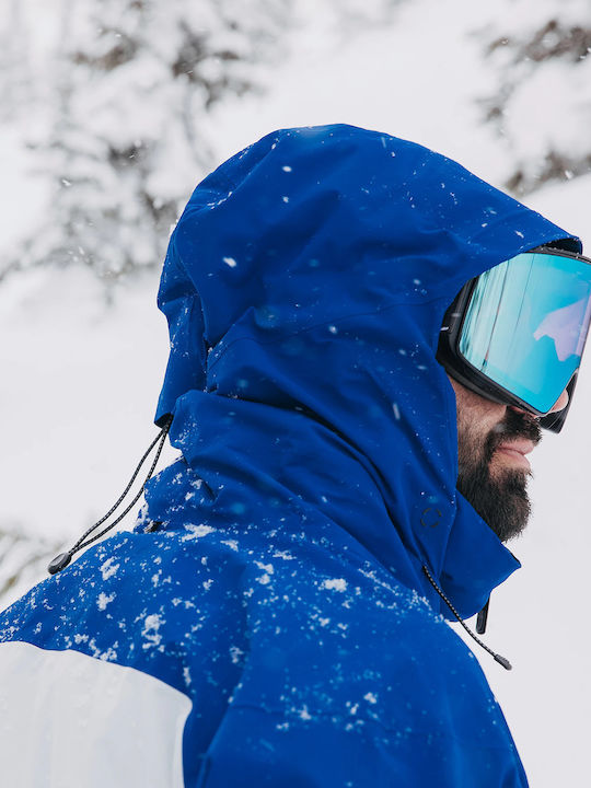 Burton Ak Gore 10001111407 Ανδρικό Μπουφάν για Σκι & Snowboard Μπλε