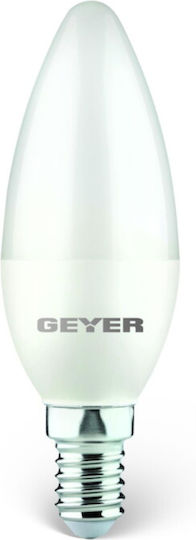 Geyer LED Bulb 4.5W for Socket E14 and Shape C35 Warm White