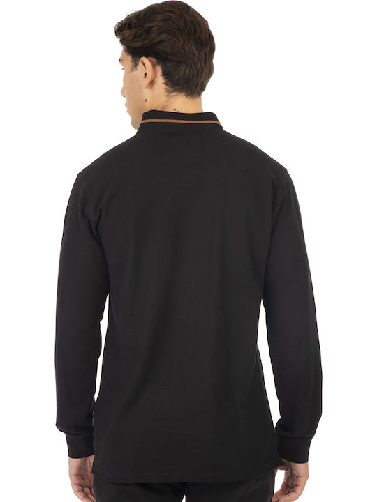 Large Sizes Polo T-shirt Black
