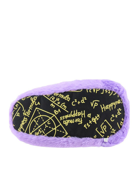 Women's Slippers with Animals Lilac