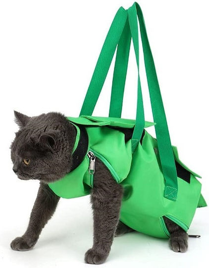 Dog/Cat Carrying Green Bag for 4kg Pets L54xW25xH16cm