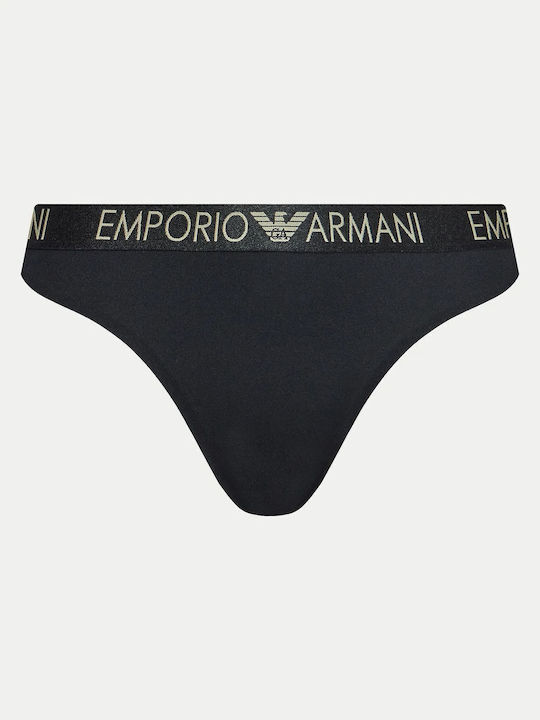 Γυναικεία String 2Pack χωρίς Ραφές Μαύρα