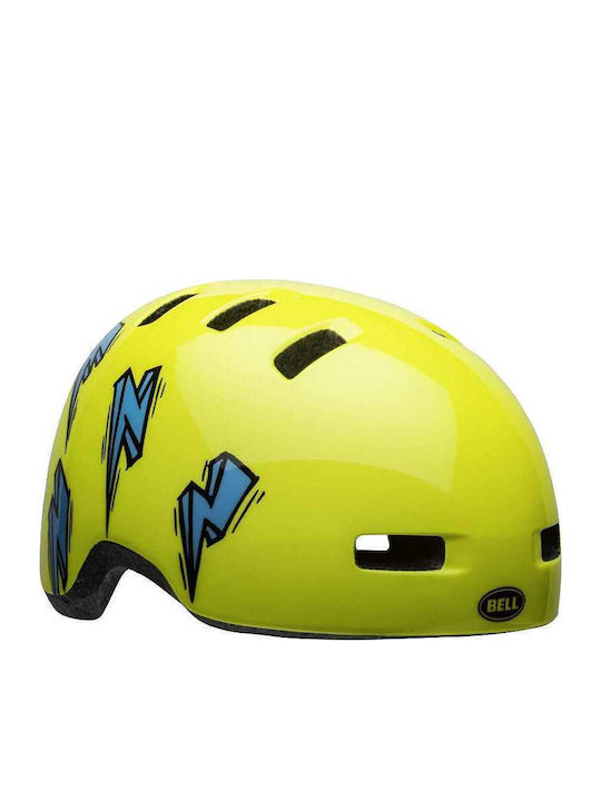 Bell Lil Ripper Cască pentru biciclete / trotinete pentru copii pentru biciclete Orașului Galben Galben