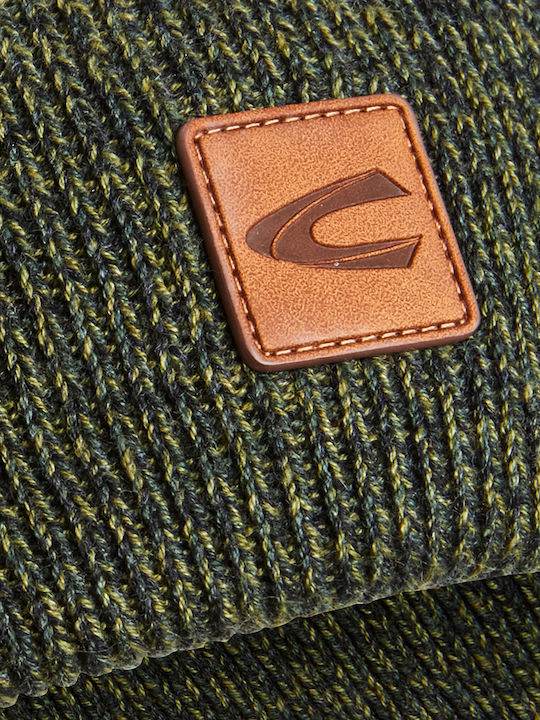 Beanie Ανδρικός Σκούφος Πλεκτός σε Πράσινο χρώμα
