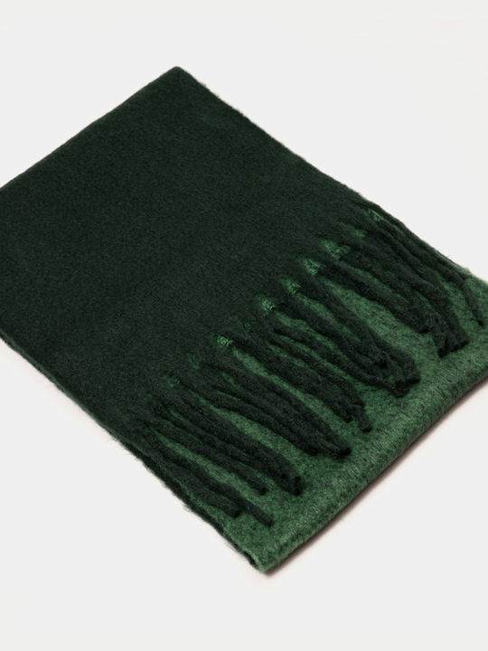 Women's Wool Scarf Green