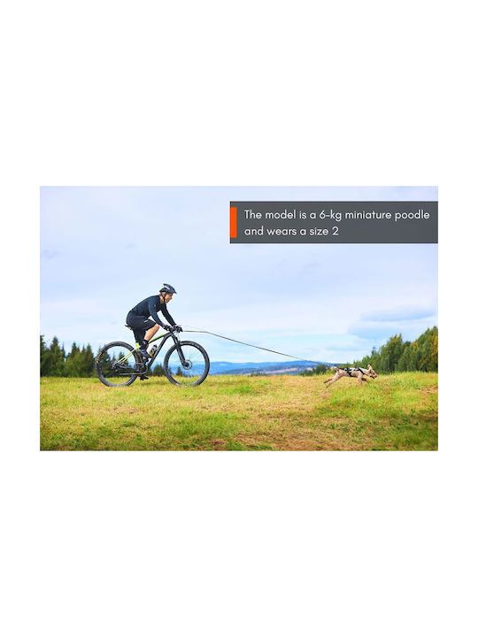 Non-stop dogwear Σαμαράκι Σκύλου Freemotion Harness No5 (Άνοιγμα Λαιμού 46cm) Μαύρο free5