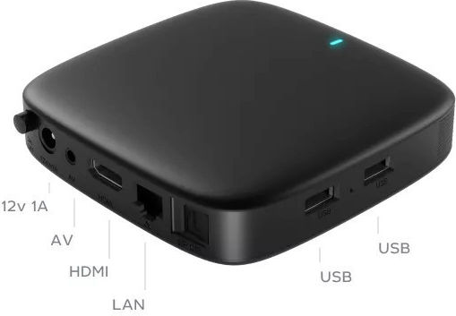 Infomir TV Box Mag555 4K UHD with WiFi USB 2.0 2GB RAM and 16GB Storage Space with Operating System Android 12.0