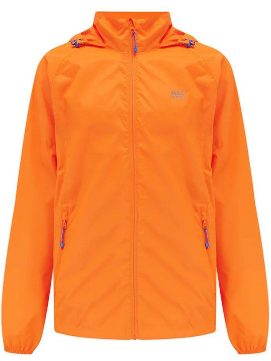 Athletic Jacket Waterproof Neon Orange