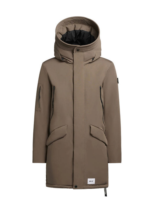 Jacke Wasserdicht Taupe