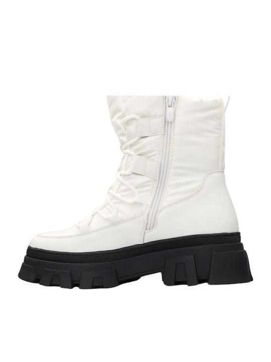 Women's Ankle Boots White
