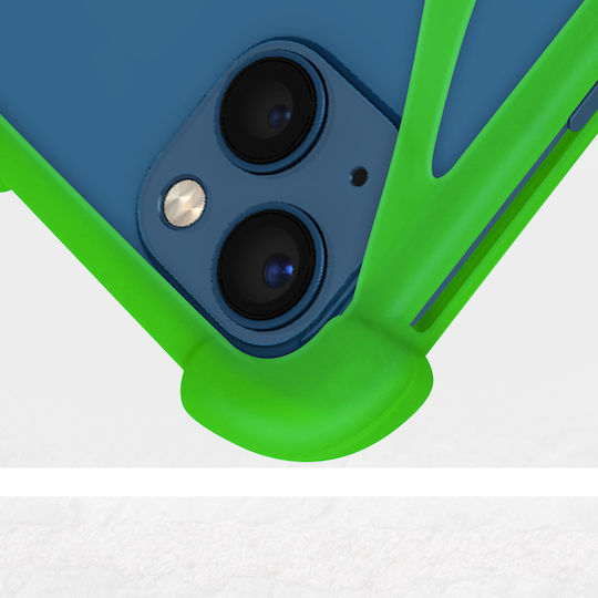 Smartphone Case Up To 6.7 Inches Universal Silicone Expandable Green