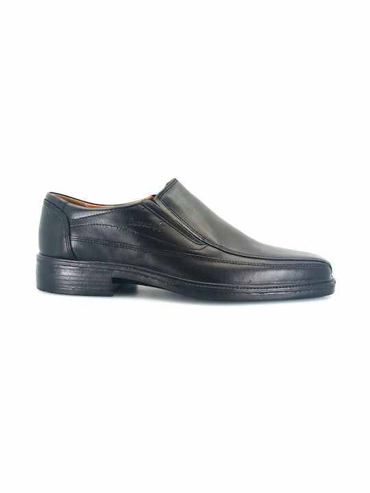 Boxer Men's Leather Loafers Black