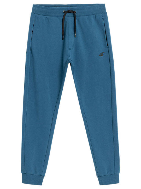 Sweatpants with Elastic Blue